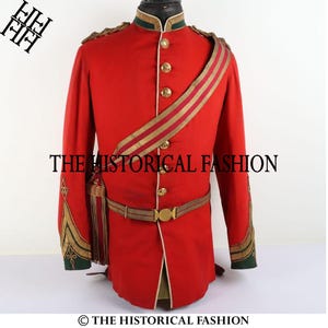 British 94th Foot Officer Wool Tunic - Victorian Red Regt Jacket