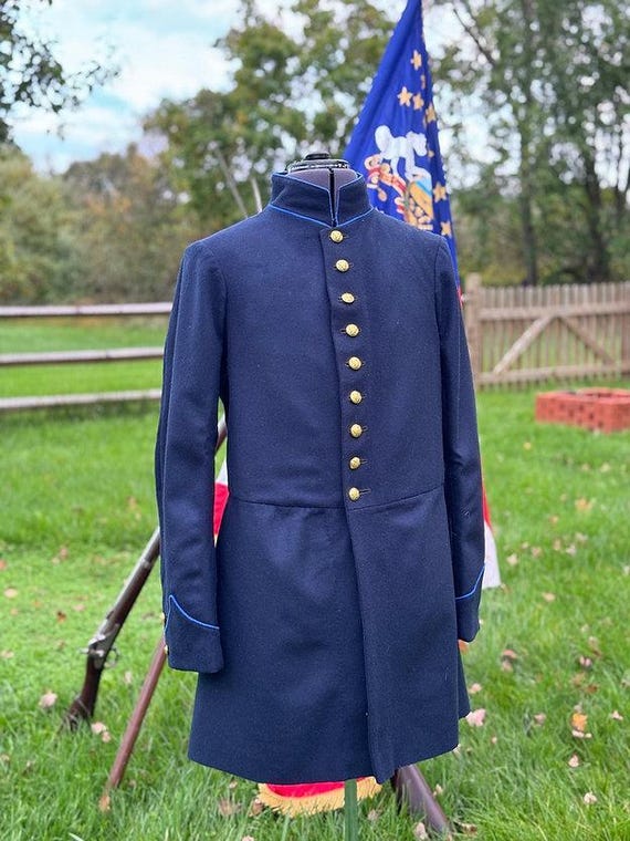 ジャケット・アウター 1950s French Military?Work? Frock Coat French Military Coat - Etsy