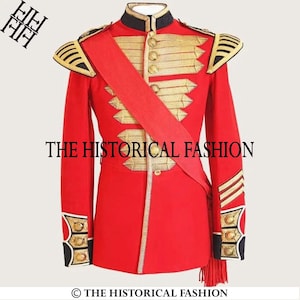 Coldstream Guards Red Wool Jacket - British Army Ceremonial Tunic