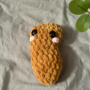 crochet chicken nugget