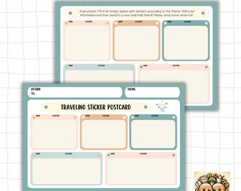 Country Pastel Traveling Sticker TPC!