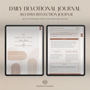 Mall för dagbok för daglig andakt Bönedagbok Daglig andakt Kristen dagbok Bibelstudiedagbok Mall för andakt