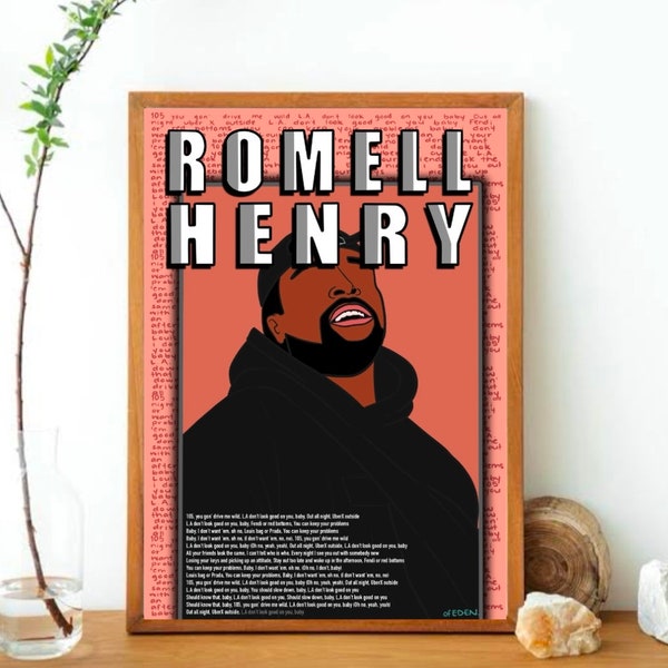 Romell Henry - Poster - Childish - TGF