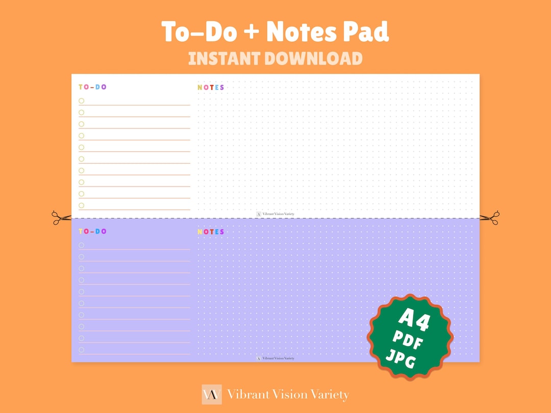 Keyboard To-do &amp; Notes Desk Pad | Modern Keyboard Planner | Todo List Desk Pad Planner ...