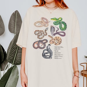 Snakes Shirt, Naturecore, Reptile Shirt, Snakes Crewneck, Snake Lover Gift, Gift For Brother, Sister Gift, Nature Shirt, Birthday Present