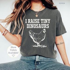 Funny Chicken Shirt, Chicken Lover Gift, Comfort Colors Chicken Farmer Tee, Crazy Chicken Lady Shirt, Chicken Mom Gift, Country Women Shirt