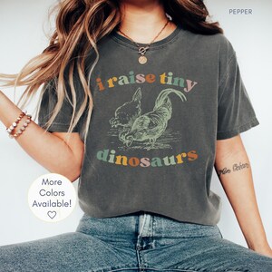 Funny Chicken Shirt, Chicken Lover Gift, Comfort Colors Chicken Farmer Tee, Crazy Chicken Lady Shirt, Chicken Mom Gift, Country Women Shirt