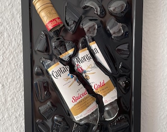 Captain Morgan - Broken Bottle Art