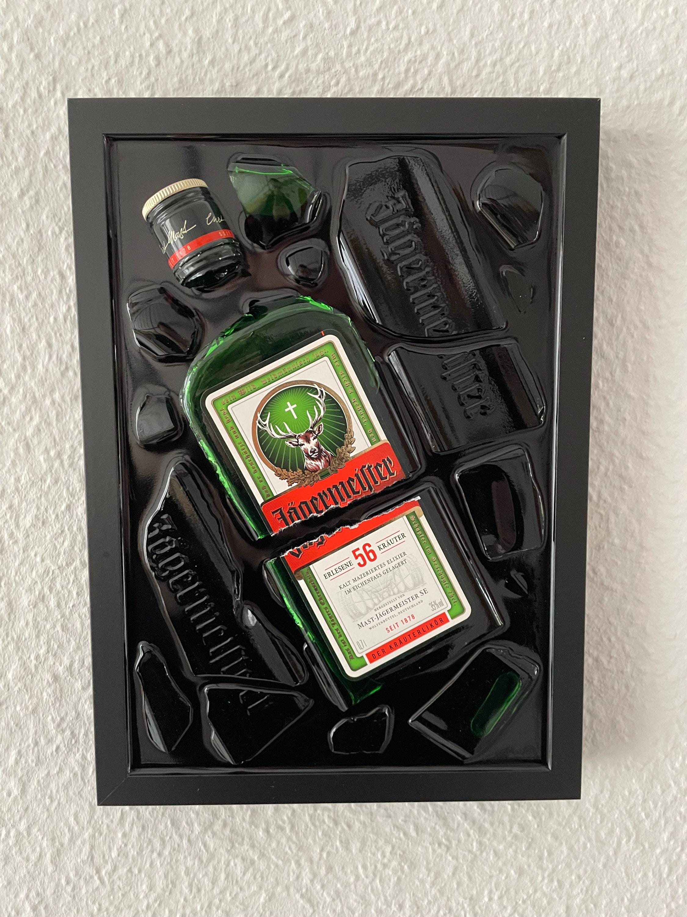 Jägermeister - Broken Bottle Art - Etsy Canada