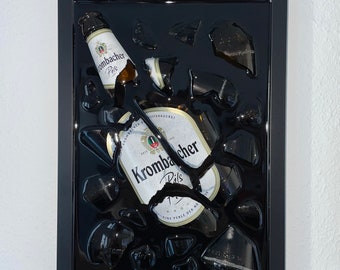 Krombacher - Broken Bottle Art