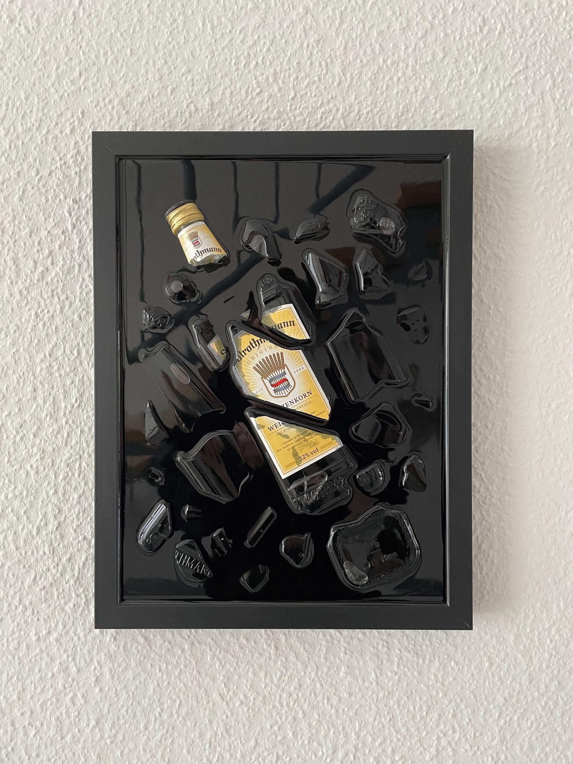 Strothmann Korn - Broken Bottle Art - Etsy