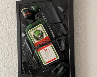 Jägermeister - Broken Bottle Art