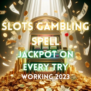 Unlock Financial Freedom with Powerful Slots Gambling Spell-Guaranteed Wins, Money Manifestation, Slot machine luck, wealth, Abundance Magic