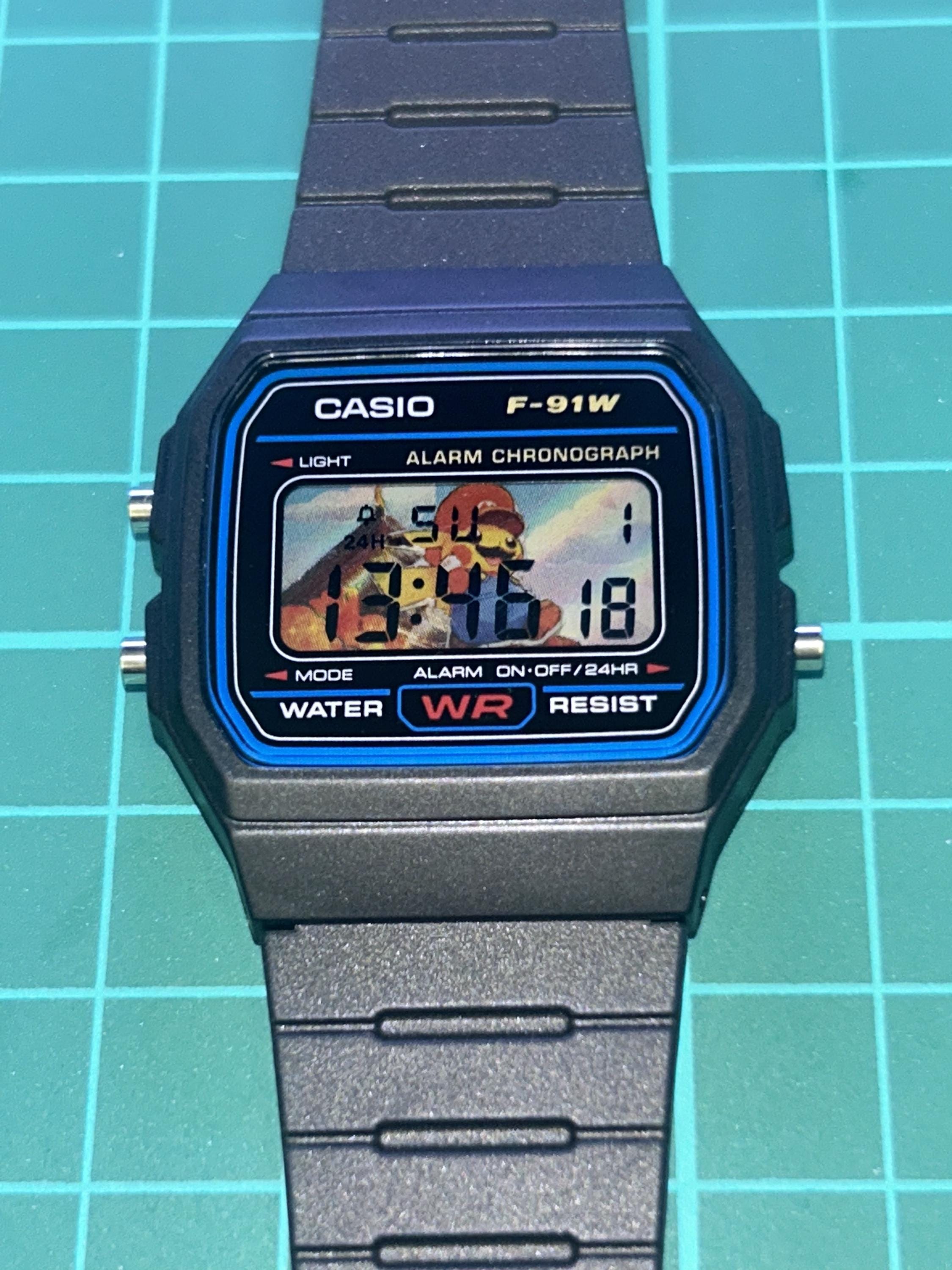 Casio f91w mod - Etsy 日本