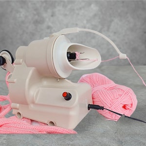 USA Tricord Plus Tool, Fast I-Cord Knitter, Power Knitting Machine, Tricotin Machine, Knit Tool for Yarn, Spool Electronic with USA Adapter