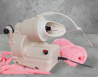 USA Tricord Plus Tool, Fast I-Cord Knitter, Power Knitting Machine, Tricotin Machine, Knit Tool for Yarn, Spool Electronic with USA Adapter