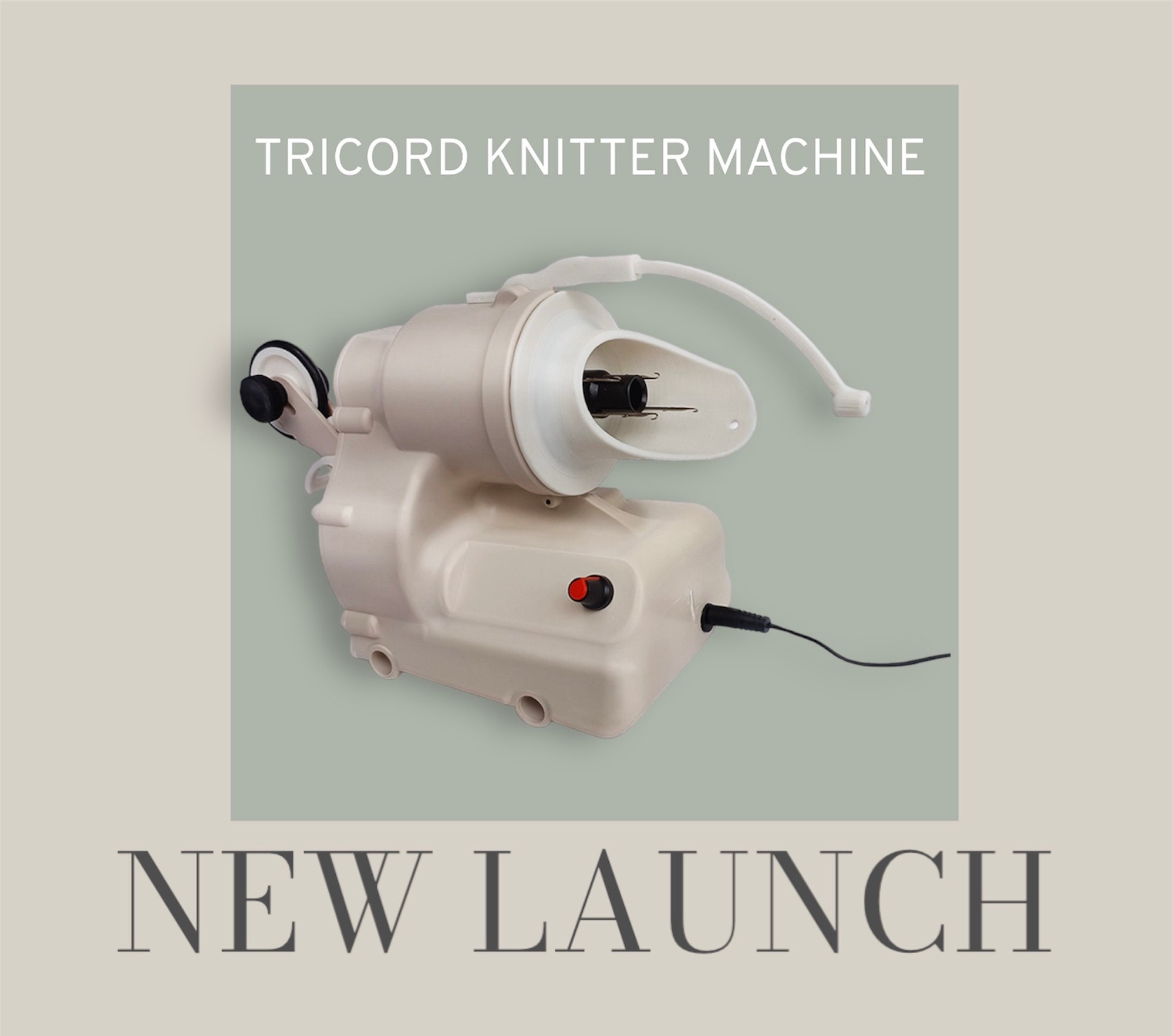 Tricotin I-Cord Knitter – Cabeza de Alfiler
