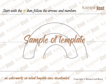 Nursery Wire Art Templates, Knitted Wire PDF Figures (Digital Download)