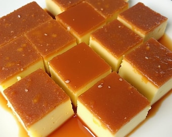 Cremiges Caramel Flan Rezept: Druckbare PDF-Download
