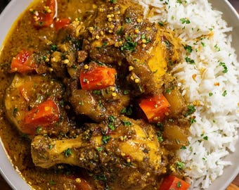 Jamaican Curry Chicken Recipe | Authentic Caribbean Comfort Food (Digital Download)