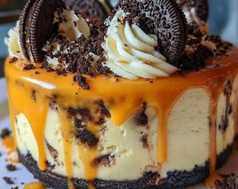 Yellow Velvet Oreo Cheesecake Recipe: Celebration Dessert (Digital Download)