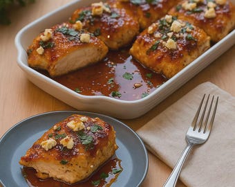 Hot Honey Feta Chicken Recipe: Spicy Sweet Dinner (Printable PDF)