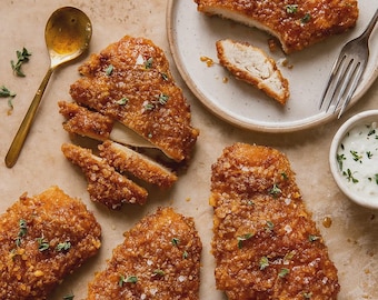 Receta de pollo al horno con miel: crujiente, picante y dulce (Descargar PDF)
