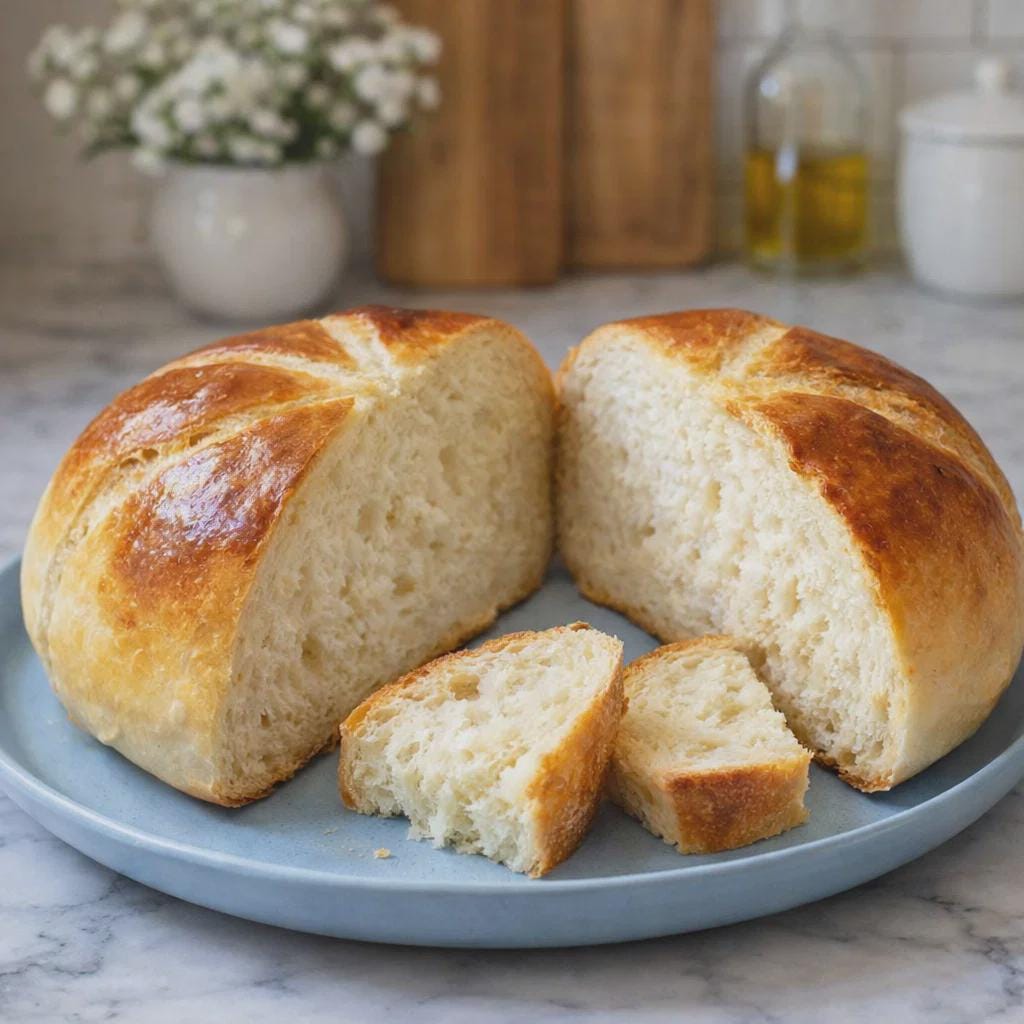 20-minute Homemade Bread Recipe | Easy No-yeast Quick Bread (digital ...