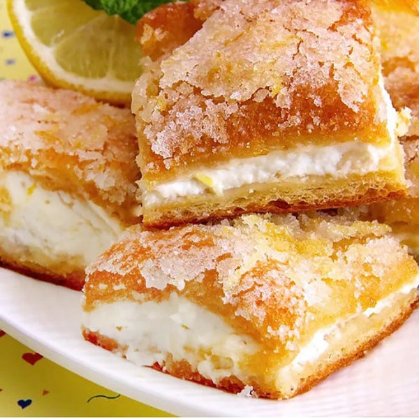 Lemon Cream Cheese Bars - Zesty Citrus Delight for Any Occasion Download.