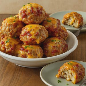 Rotel Sausage Balls Recipe: Spicy Appetizer, Cheesy Party Food (Digital PDF)