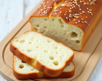 Soft Sourdough Sandwich Bread Recipe: Easy No-Knead (Digital Download)