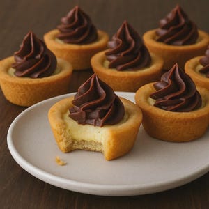 Boston Cream Pie Cookie Cups Rezept: Gourmet Dessert Happen (PDF Download)