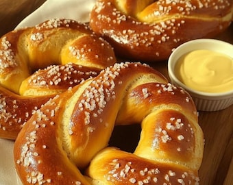 Leckeres Brezeln Rezept | Selbstgemacht & Himmlisch (Digitaler Download)