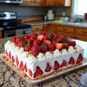 Strawberry Cake Recipe: Easy Fruity Baking (Digital Download)