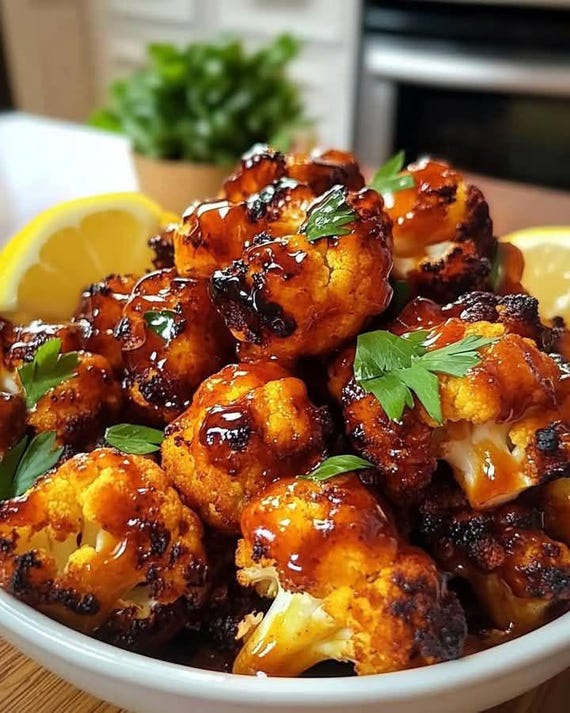 Crispy Roasted Cauliflower Recipe: Easy Baked Veggie Side (PDF Instant  Download