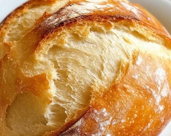 20-Minuten Hausgemachtes Brot - Schnelles und einfaches Rezept für frisches Brot (Digitaler Download)