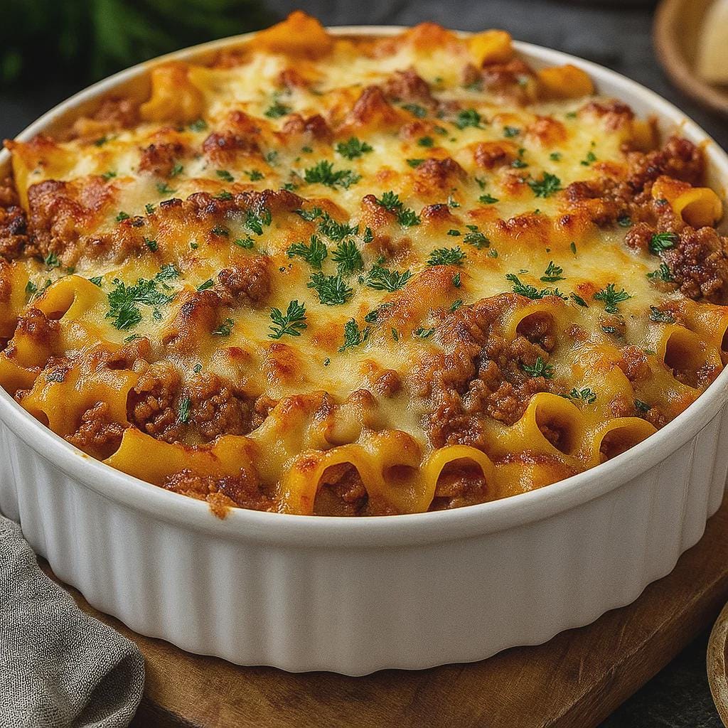 BEST RECIPE For Classic Beef Noodle Casserole by Sara Rodrigo – Printable PDF Download