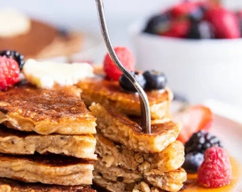 Panqueques de avena: una delicia para un desayuno esponjoso y saludable