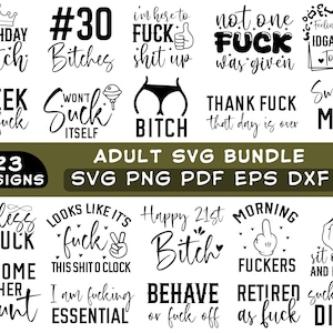 Bundle Svg adulte, lot adulte drôle, citations adultes SVG, lot SVG citations drôles, SVG sarcastique, Svg adultes, Svg grossier, artisanat