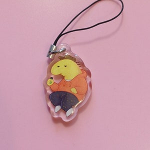 Smiling friends, Charlie Dompler , phone keycharm