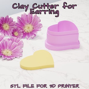 Crafty Valentine's Day: Heart Shaped Polymer Clay Cutters - DIGITAL FILE