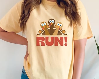 Camiseta divertida de Turkey Trot: camiseta de carrera de Acción de Gracias