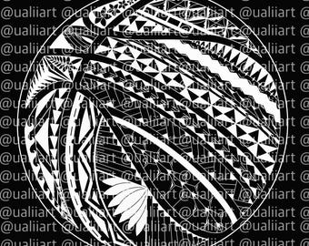 Tribal Basketball Design