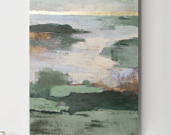 Print Sage green | Sage green poster | Sage green art | Sage green abstract | Green wall art | Abstract nature printable art | Olive Estuary