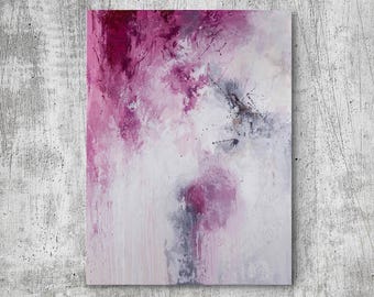 Print Abstrakt Lila | Poster auf Leinwand | Abstrakt Lila druckbare Kunst | Lila Original Kunst | Lila Wandbild | Lila Kunstwerk Lila