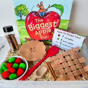 Apfelkuchen Sensorische Box