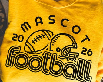 Football Svg Png, Football Team Template Svg Png, Football Mom Svg, Svg Files for Cricut, Football Team Shirts Svg Png, Football Logo Svg