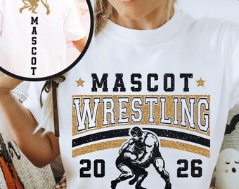Wrestling Svg Png, Wrestling Team Template Svg Png, Wrestling Mom Svg, Svg Files for Cricut, Wrestling Team Shirts Svg Png, Logo Svg