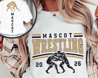 Wrestling Svg Png, Wrestling Team Template Svg Png, Wrestling Mom Svg, Svg Files for Cricut, Wrestling Team Shirts Svg Png, Logo Svg