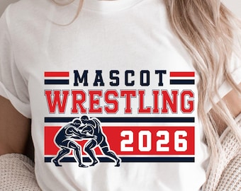 Wrestling Svg Png, Wrestling Team Template Svg Png, Wrestling Mom Svg, Svg Files for Cricut, Wrestling Team Shirts Svg Png, Logo Svg